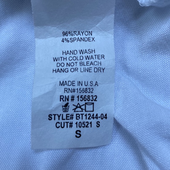 BiBi Twist Front Top 💗 White & Black - Picture 10 of 10